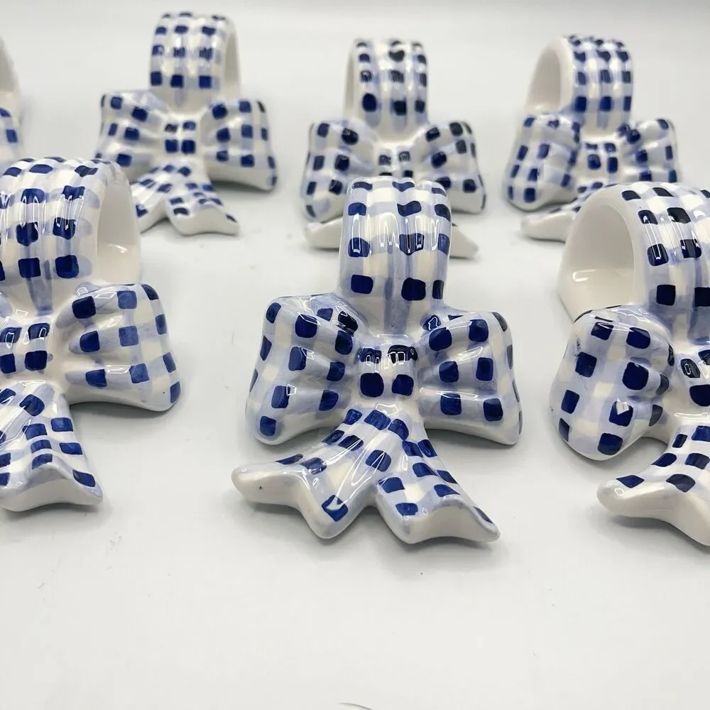 Ceramic Napkin Holders - Lot Of 9